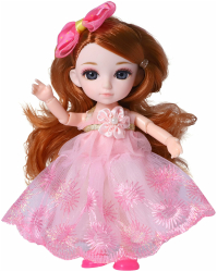 Кукла Funky Toys Малышка Лили рыженькая с расчёской