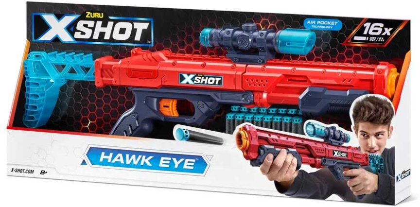 Игровой набор Бластер Zuru X-Shot Excel-Hawk Eye