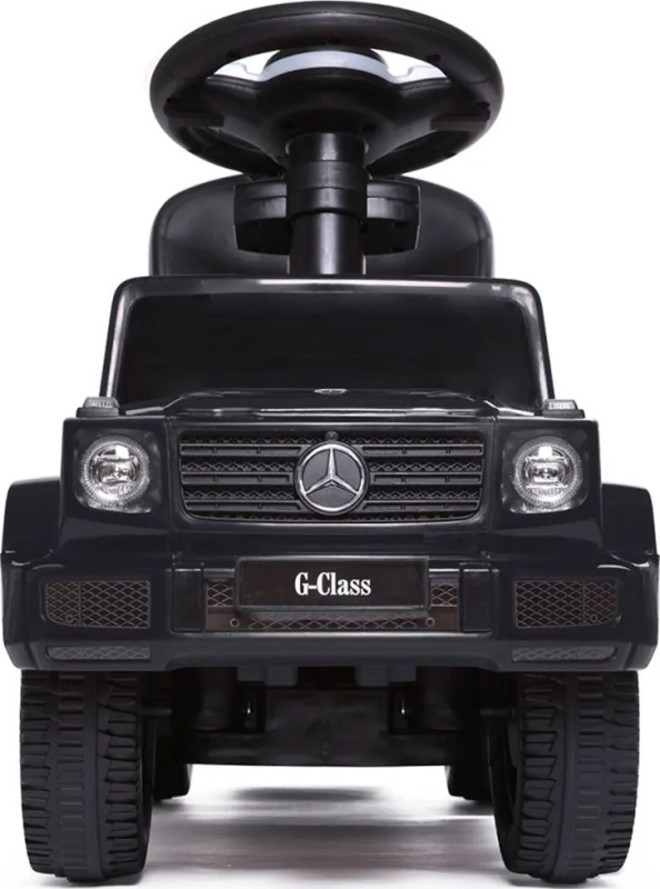 Каталка детская Mercedes-Benz G350d, резиновые колёса, чёрная, Babycare