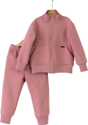 Комплект детский Baby boom куртка и брюки пудра 92