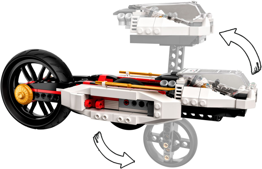 Конструктор Lego Ninjago 71739 Сверхзвуковой самолёт