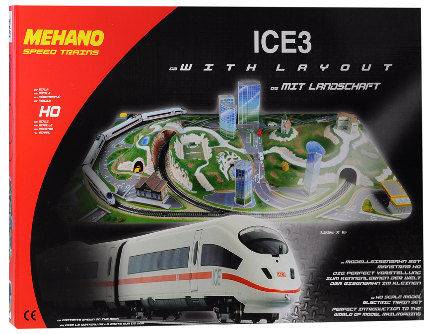 Mehano Стартовый набор "Ice-3" с ландшафтом, T737, H0 (1:87)