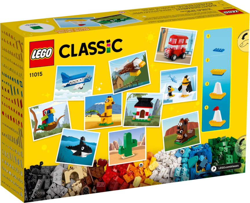 Конструктор Lego Classic 11015 Вокруг света