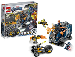 Конструктор LEGO Marvel Super Heroes 76143 Avengers Нападение на грузовик