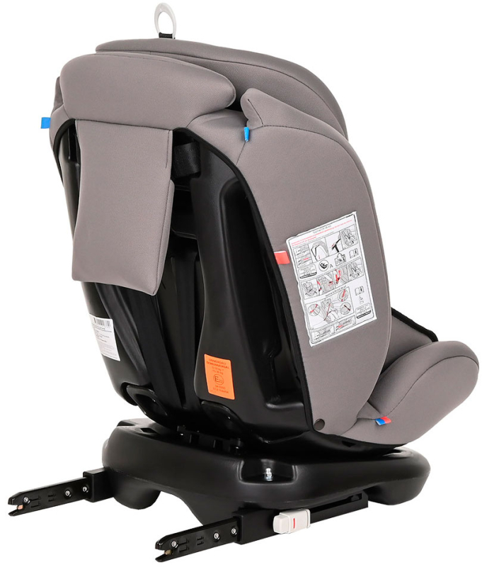 Автокресло группа 0/1/2/3 (0-36 кг) BamBola Minori Isofix cветло-серый