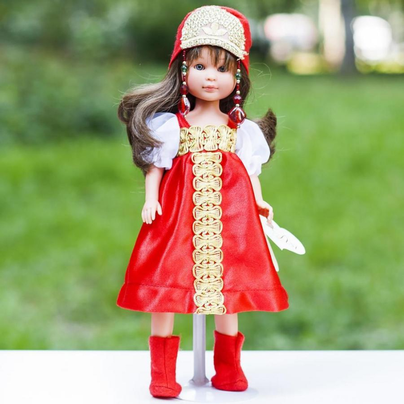 Кукла ASI Селия в Русском наряде №1 30 см