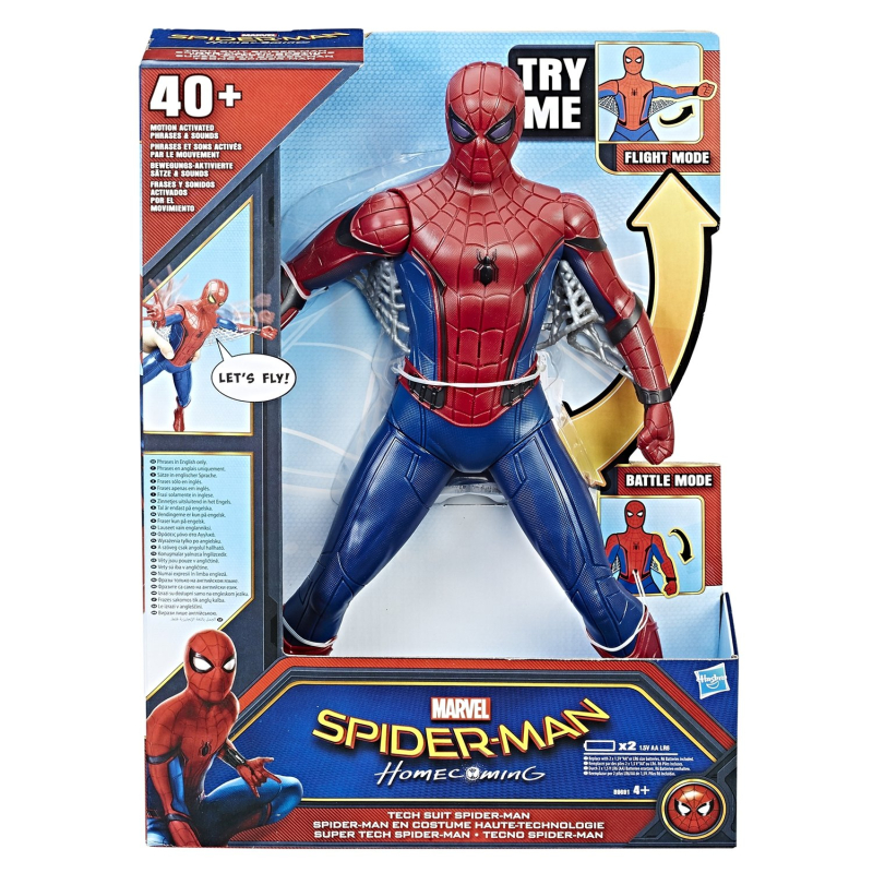 Игрушка Hasbro Spider-man Фигурка человека-паука со световыми и звуковыми эффектами