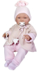 Кукла "ASI" Мария. 43 см. в костюмчике розового цвета