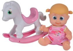 Кукла bouncin' babies Бони с лошадкой-качалкой, 16 см, 803003