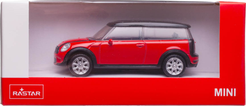 Машина металлическая Mini Clubman, масштаб 1:43, красная