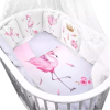 Комплект в кроватку Луняшки Фламинго 6 предметов