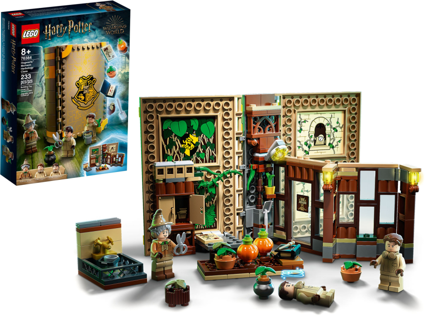 Конструктор LEGO Harry Potter 76384 Учёба в Хогвартсе: Урок травологии