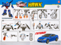 Трансформер Hello Carbot Карбот Hawk, 20 см, серия S1