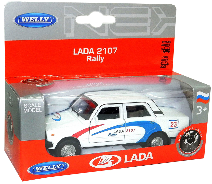 Легковой автомобиль Welly Lada 2107 Rally (43644RY)