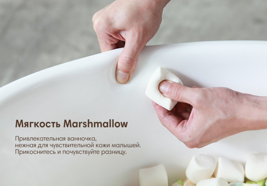 Ванночка для купания Sobble Marshmallow Mint