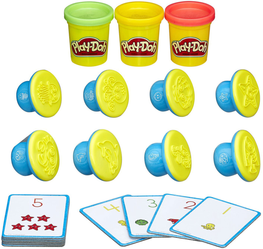 Масса для лепки Play-Doh Набор "Цифры и числа"