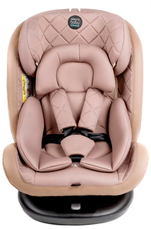 Автокресло группа 0/1/2/3 (0-36 кг) AmaroBaby Brilliant Isofix класс D, бежевый