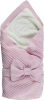 Комплект теплый на выписку лапша Luxury Baby, р. 56-68, розовый
