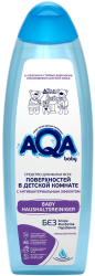 Средство для мытья всех поверхностей в детской комнате с антибактериальным эффектом AQA baby 500 мл
