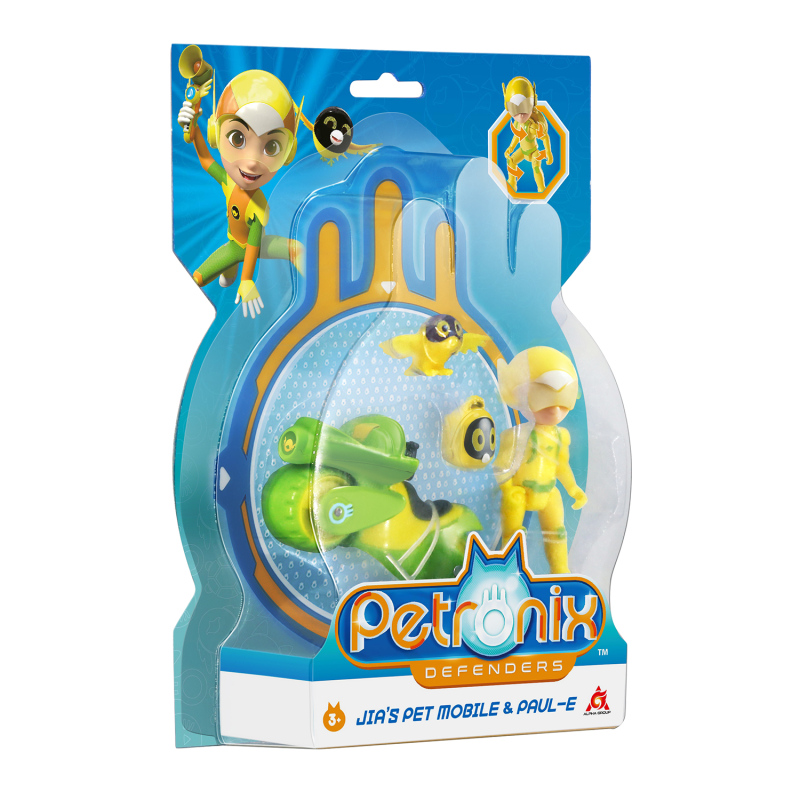 Игровой набор Petronix пэтмобиль и фигурка героя Джии