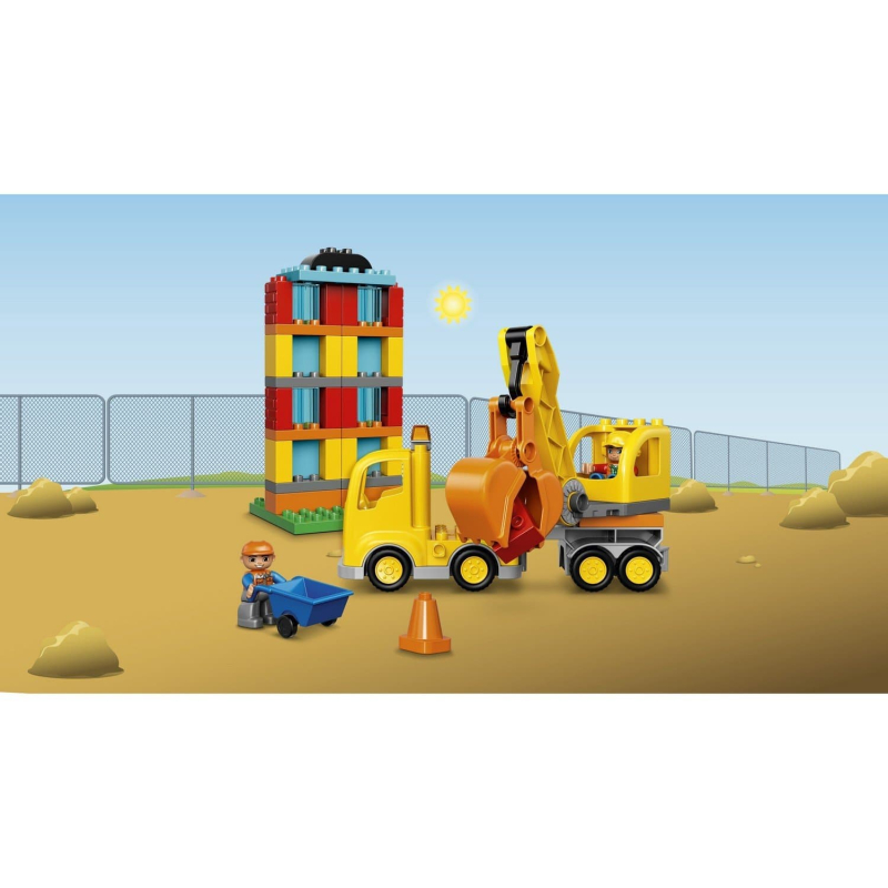 LEGO Duplo Большая стройплощадка