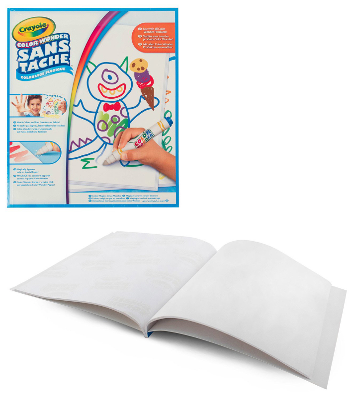 Волшебные листы для рисования Color Wonder Crayola 30 страниц