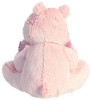Мягкая игрушка Aurora Медведь Большое сердце розовый 30 см
