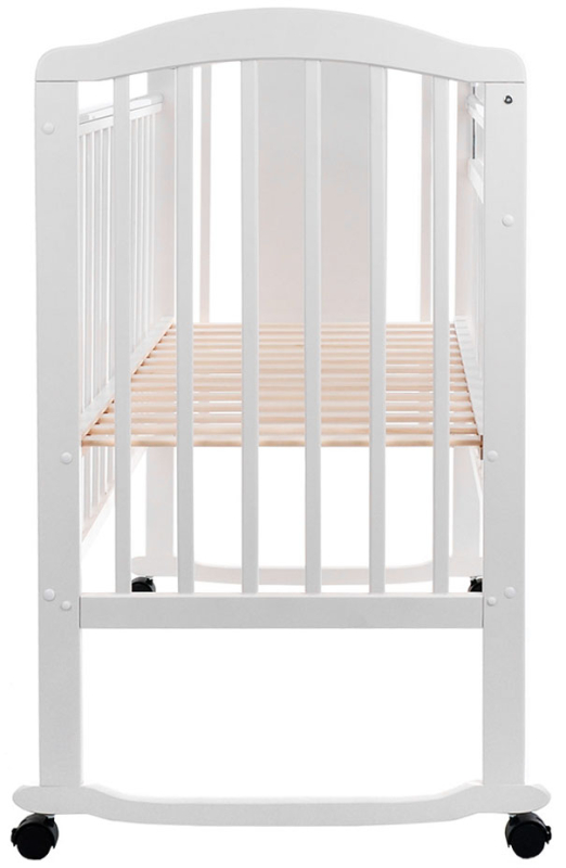 Кровать детская Pituso Noli Жирафик колесо-качалка, белый