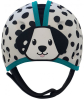 Мягкая шапка-шлем для защиты головы SafeheadBABY Далматин белый с синим