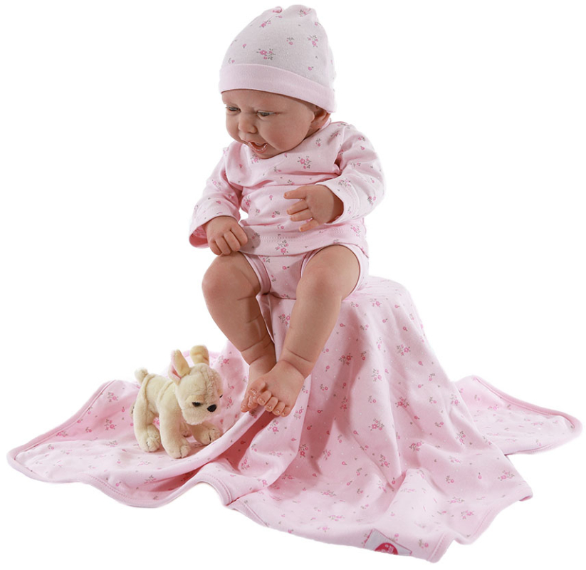 Кукла Antonio Juan Реборн в Фуенсанта розовом 40 см 8120P