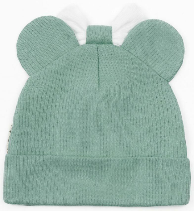 Чепчик детский Amarobaby Fashion Mini, размер 46-48, зелёный