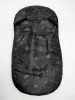 Конверт зимний меховой Amarobaby Snowy Baby Космос, 85 см, чёрный