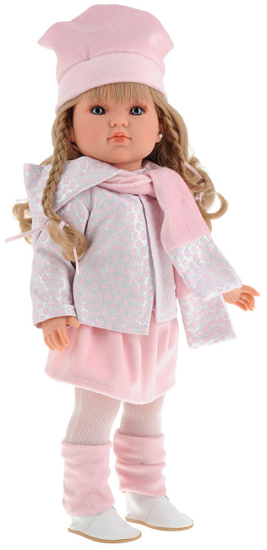 Кукла Antonio Juan Эстефания в розовом 45 см 2817P