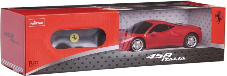 Rastar Машина р/у 1:24 Ferrari 458 Italia, цвет красный