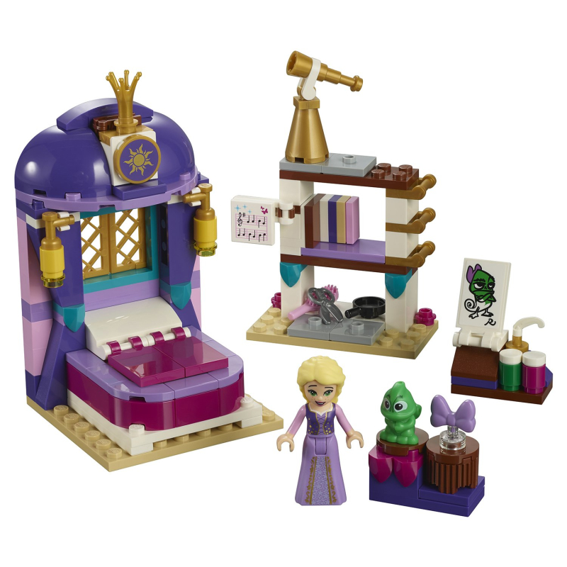 LEGO Disney Princess  Спальня Рапунцель в замке