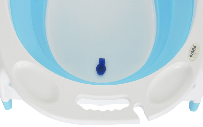 Детская ванна складная Pituso светло-голубая 85 см