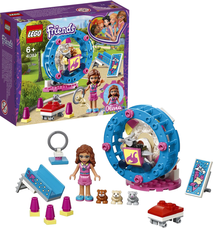 LEGO Friends Игровая площадка для хомячка Оливии