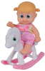Кукла bouncin' babies Бони с лошадкой-качалкой, 16 см, 803003