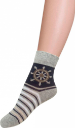 Носки детские Para socks N1D37 серый меланж 10