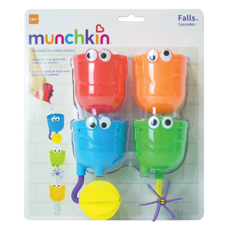 Munchkin игрушки для ванны Водопад 12+