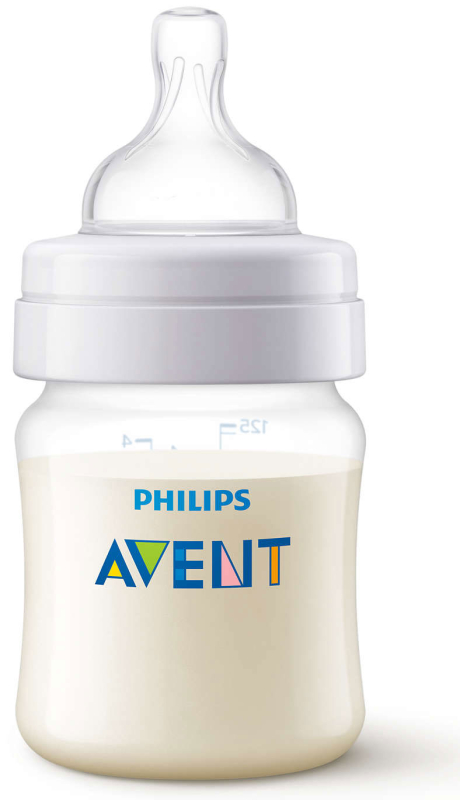 Набор 2 из полипропиленовых бутылочек Philips Avent Anti-colic 125 мл 0m+