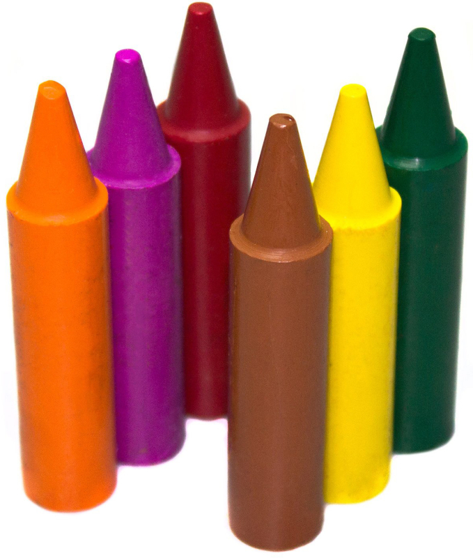 Восковые мелки Crayola для самых маленьких 8 цветов