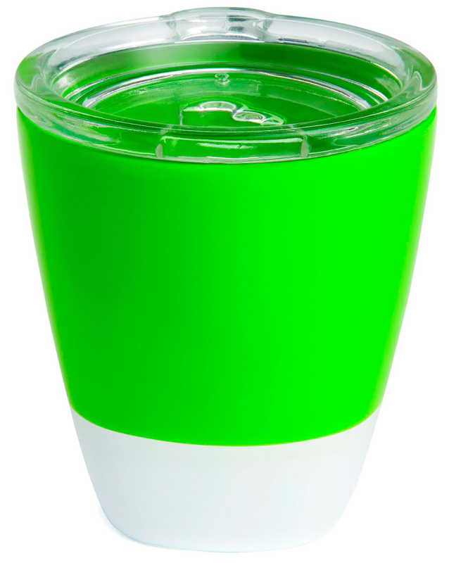 Набор цветных стаканчиков Munchkin 2 штуки голубой и зелёный