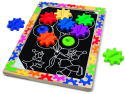 Развивающая игрушка Melissa & Doug Разноцветные колёсики разноцветный
