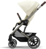 Детская коляска Balios S Lux TPE Cybex Seashell Beige с дождевиком