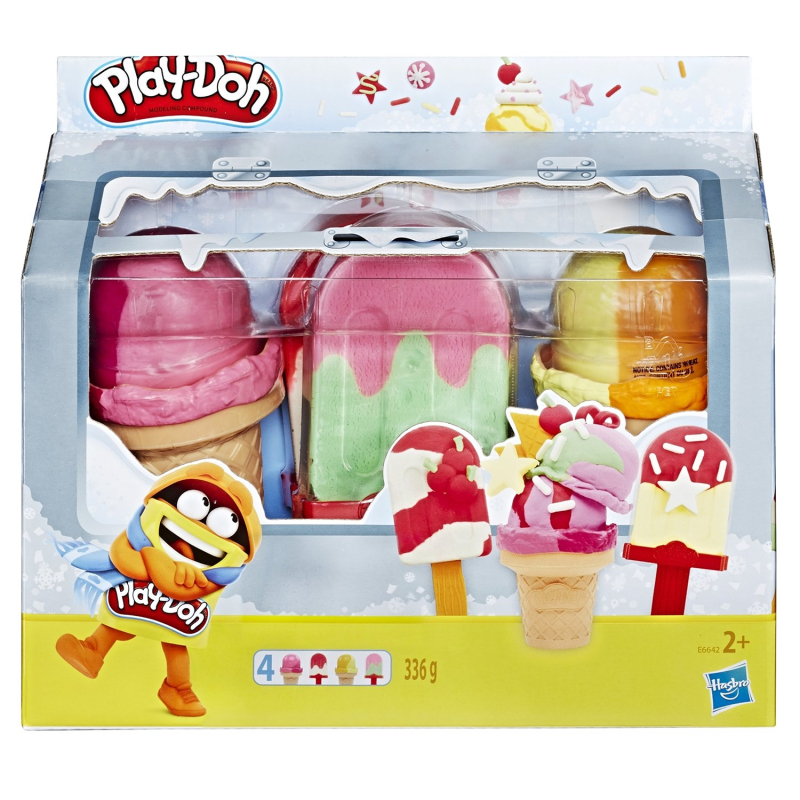 Масса для лепки Play-Doh Холодильник с мороженым (E6642)