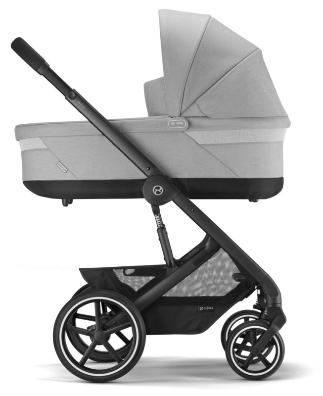 Детская коляска Cybex Balios S Lux BLK 3 в 1 цвет Lava Grey