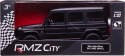 Машина металлическая Mercedes Benz G63 AMG RMZ City, масштаб 1:32 инерционная, чёрная, матовая