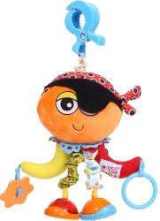 Мягкая игрушка-подвеска на прищепке Пират Джэк Biba Toys, длина 30 см