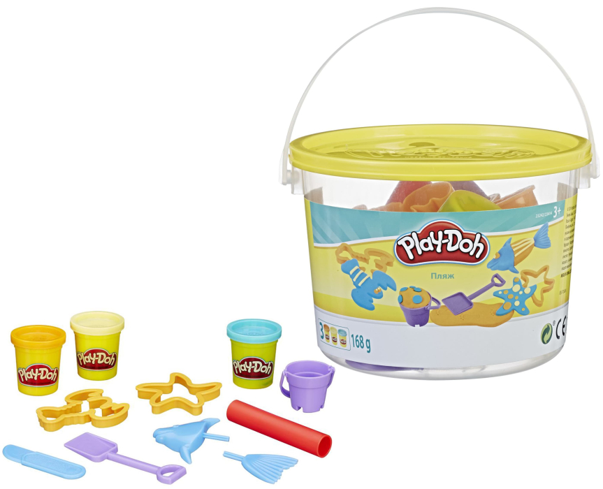 Масса для лепки Play-Doh Тематический игровой набор в ведерке 23414